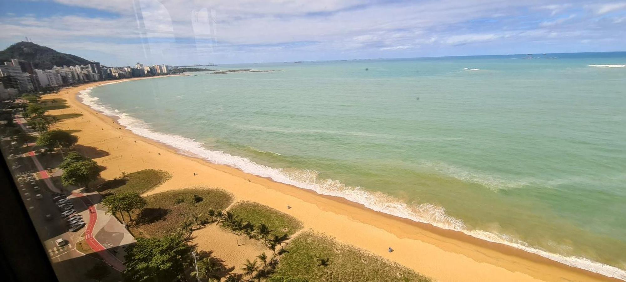 Flat Pasargada 906, Free Bikes, Pe Na Praia Vila Velha  Eksteriør bilde