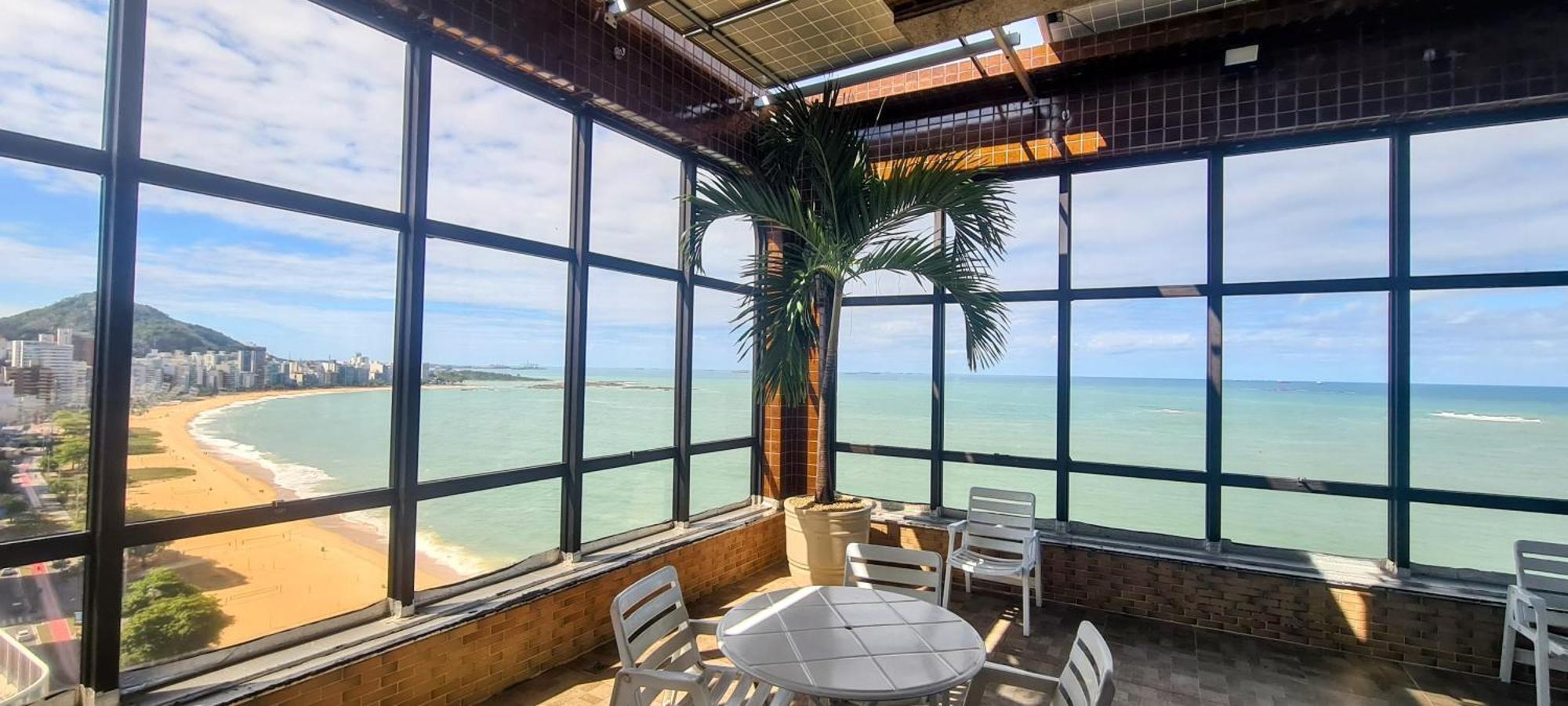 Flat Pasargada 906, Free Bikes, Pe Na Praia Vila Velha  Eksteriør bilde