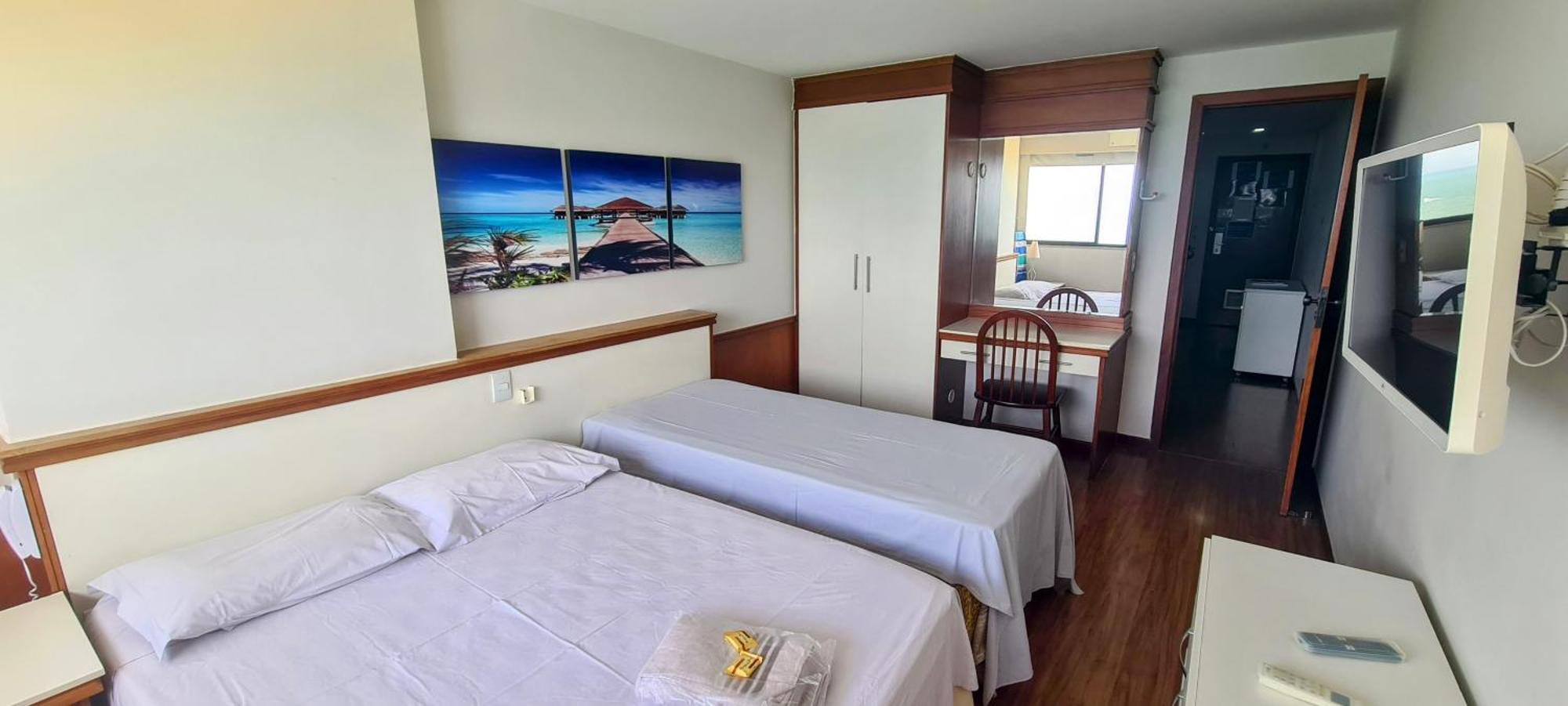 Flat Pasargada 906, Free Bikes, Pe Na Praia Vila Velha  Eksteriør bilde
