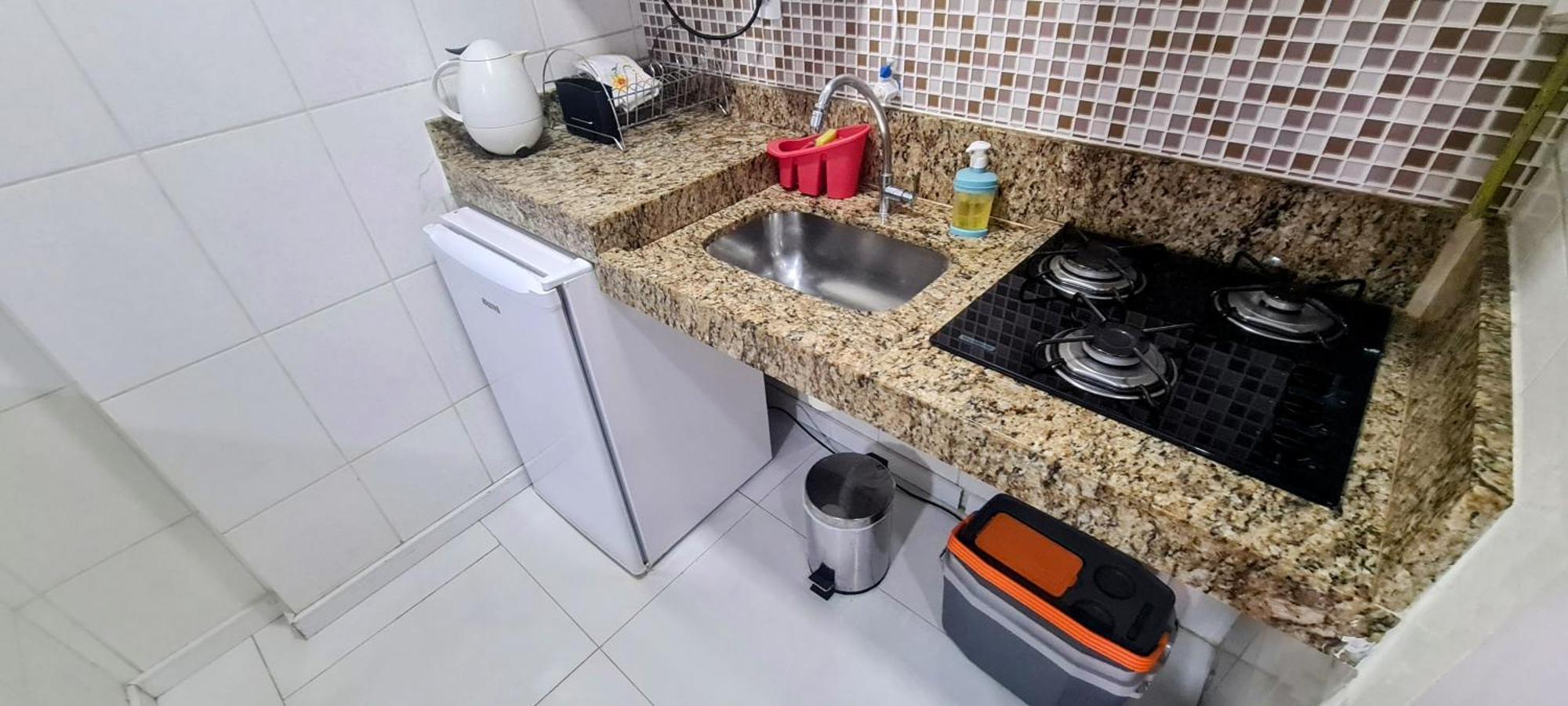 Flat Pasargada 906, Free Bikes, Pe Na Praia Vila Velha  Eksteriør bilde