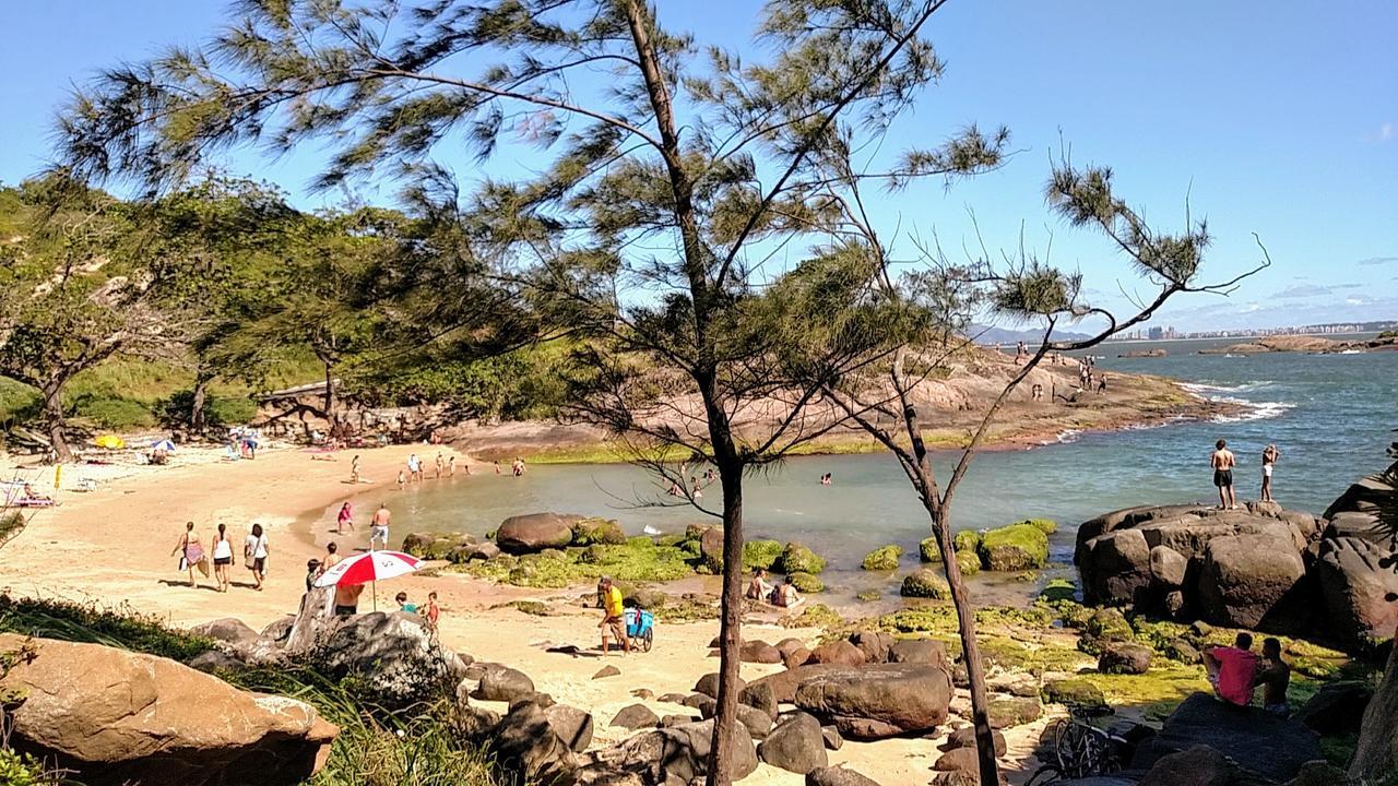 Flat Pasargada 906, Free Bikes, Pe Na Praia Vila Velha  Eksteriør bilde