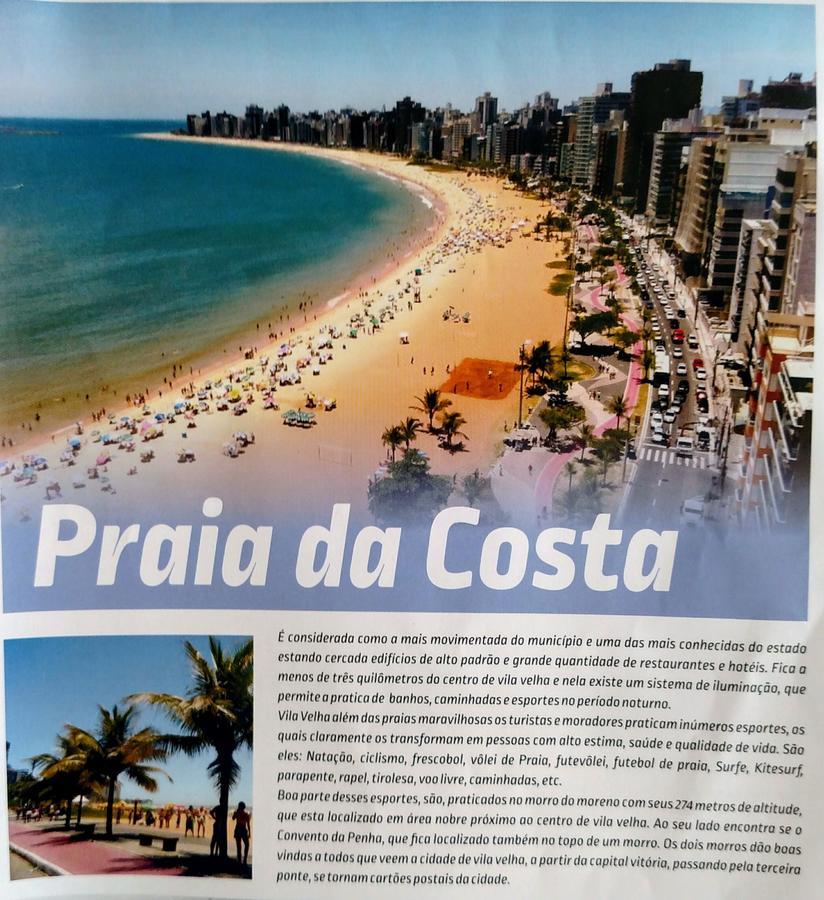 Flat Pasargada 906, Free Bikes, Pe Na Praia Vila Velha  Eksteriør bilde