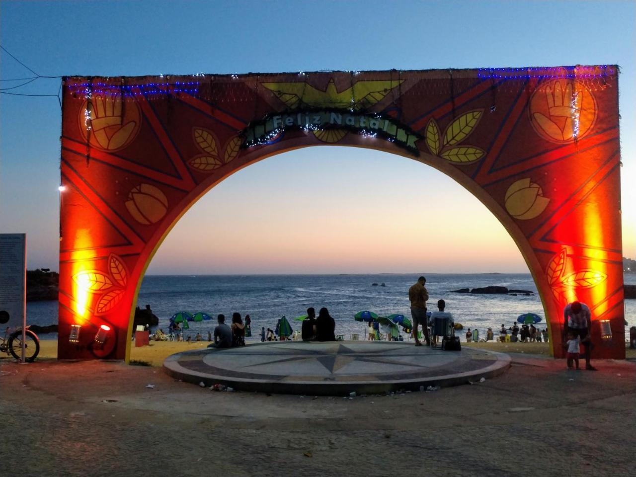 Flat Pasargada 906, Free Bikes, Pe Na Praia Vila Velha  Eksteriør bilde